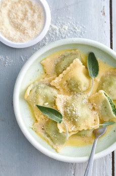 Ravioles de Ricotta et épinards - Plat signature Chef Gasnier