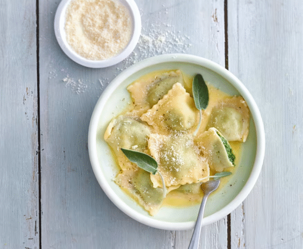 Ravioles de Ricotta et épinards - Plat signature Chef Gasnier