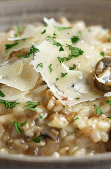 Risotto aux Champignons des sous-bois