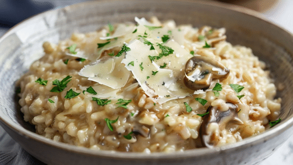 Risotto aux Champignons des sous-bois